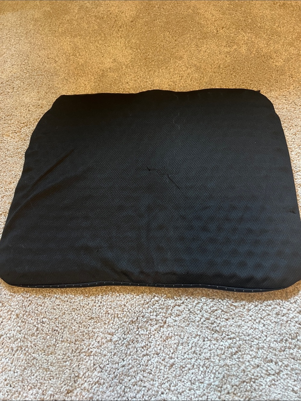 Black Seat Cushion Pad - Universal Comfort